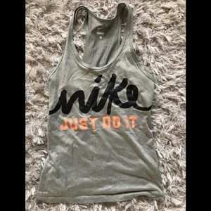 Nike just Do It Racerback tank!